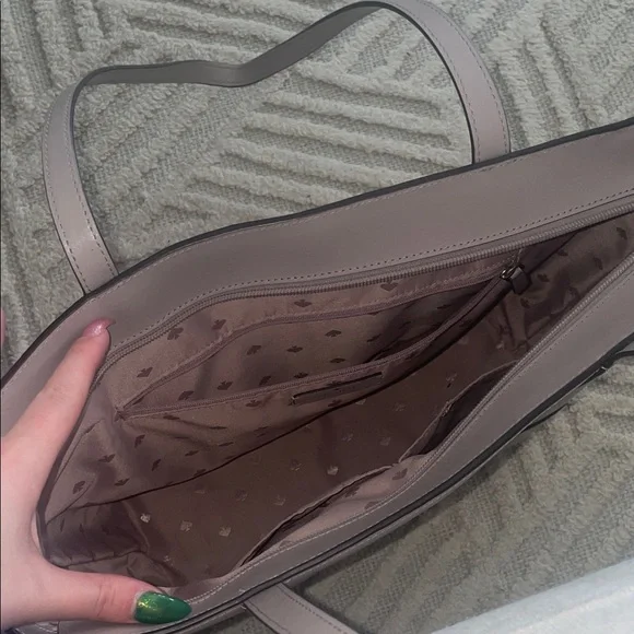 Kate Spade Taupe Tote Bag - Picture 2 of 2